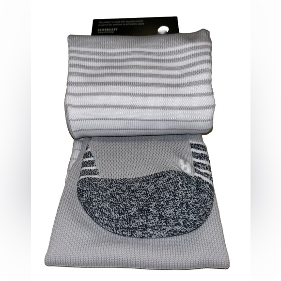 Adidas Team Speed OTC Soccer Socks 1 Pair Youth 13C-4Y Gray & White w Logo NEW! - Picture 9 of 11